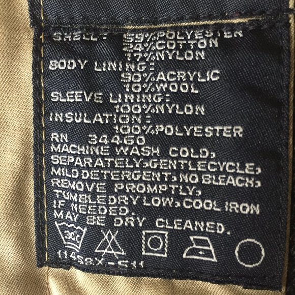 Tan London Fog men's jacket size M - Picture 9 of 9